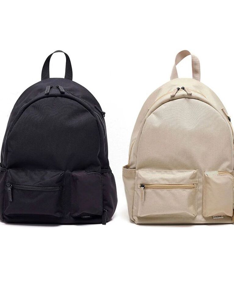 GLOSTER「 【A SCENE】Pocket day pack バックパック ワンポイントロゴ」|リュック|