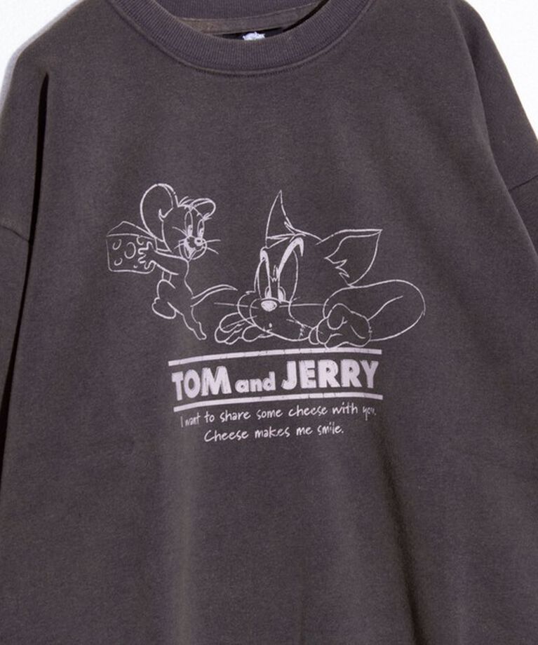 GLOSTER「限定展開【Disney】【Mickey】【TOM&JERRY】USED加工 クルーネックスウェット」|スウェット・ジャージ|スミクロ