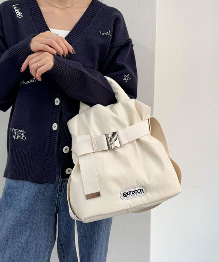fredy emue「【OUTDOOR PRODUCTS /アウトドアプロダクツ】2wayベルトトートバックS」|ショルダー・メッセンジャー|
