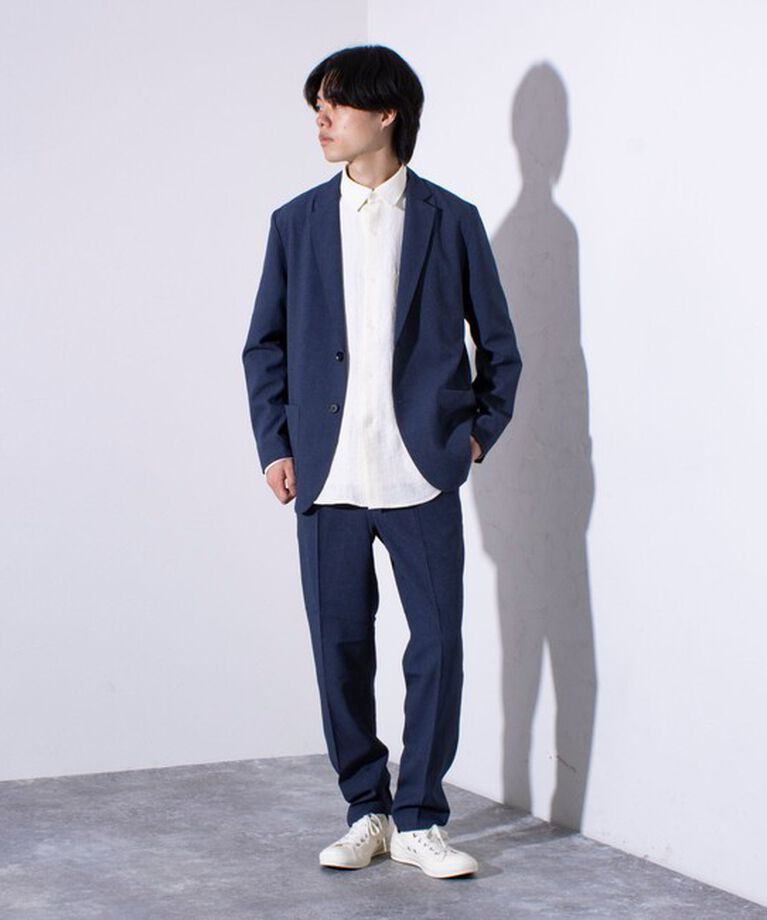 GLOSTER「【セットアップ対応可能】【GLOSTER】New Life ウォッシャブルジャケット テーラード」|テーラードジャケット|
