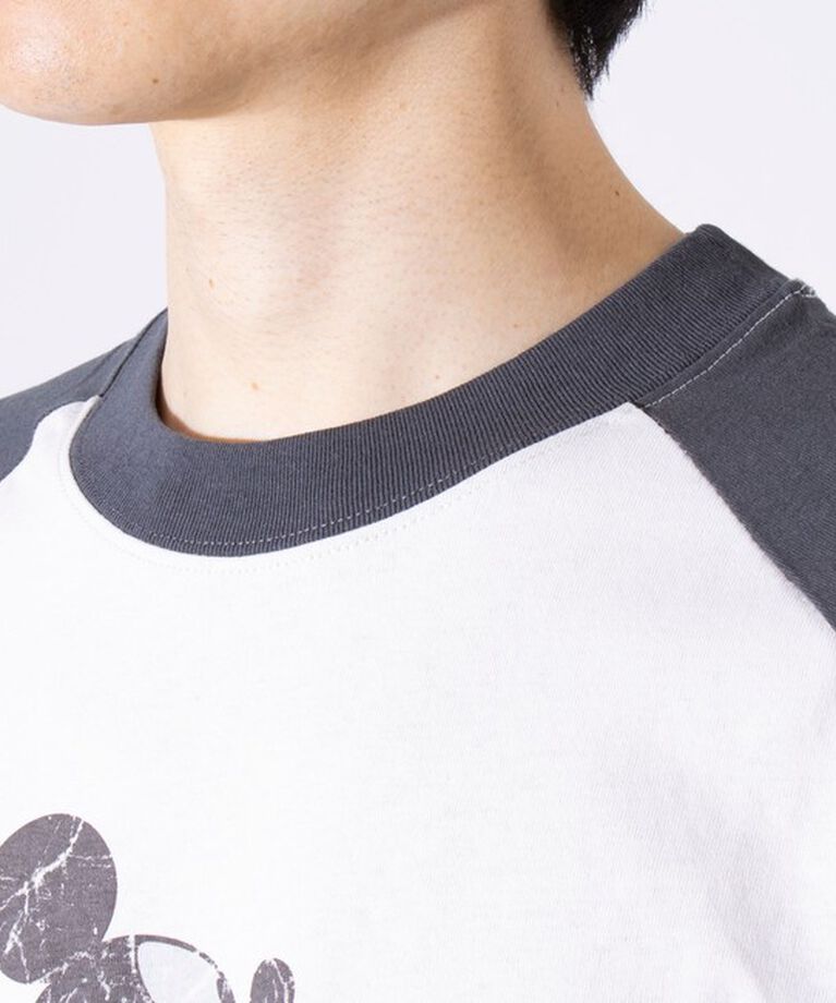 GLOSTER「【Disney】【TOM&JERRY】ピグメント/ラグランスリーブ プリントTシャツ 」|Tシャツ・カットソー|