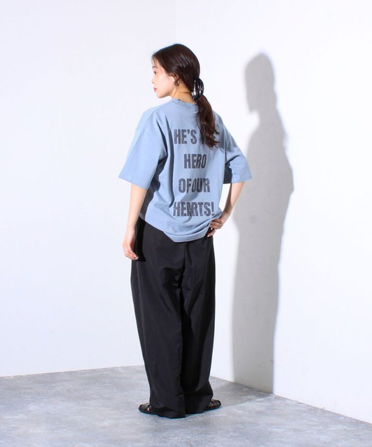 GLOSTER「【Disney】【TOM&JERRY】ピグメント/ラグランスリーブ プリントTシャツ 」|Tシャツ・カットソー|