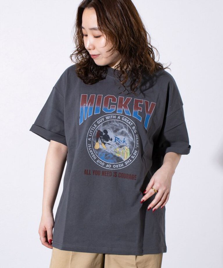 GLOSTER「【Disney】【TOM&JERRY】ピグメント/ラグランスリーブ プリントTシャツ 」|Tシャツ・カットソー|