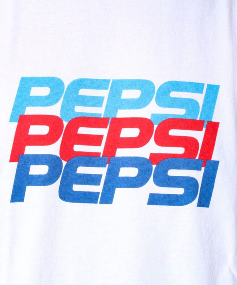 GLOSTER「【PEPSI×DISCUS ATHLETIC】コラボ プリント 半袖 クルーネックTシャツ」|Tシャツ・カットソー|