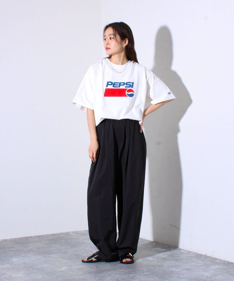GLOSTER「【PEPSI×DISCUS ATHLETIC】コラボ プリント 半袖 クルーネックTシャツ」|Tシャツ・カットソー|
