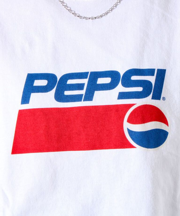 GLOSTER「【PEPSI×DISCUS ATHLETIC】コラボ プリント 半袖 クルーネックTシャツ」|Tシャツ・カットソー|