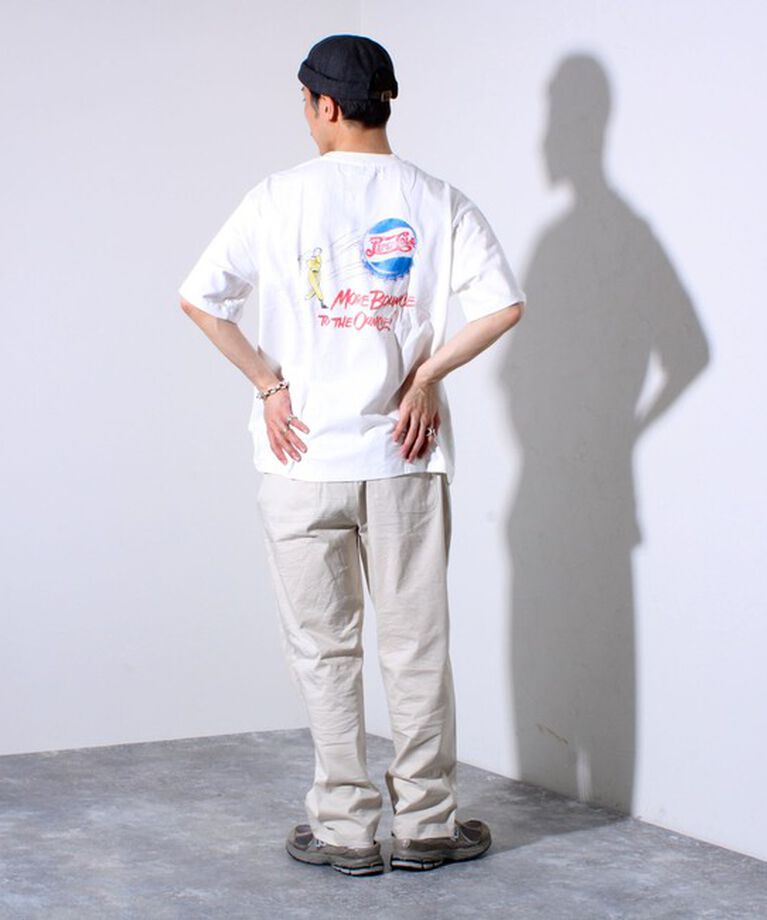GLOSTER「【PEPSI×DISCUS ATHLETIC】コラボ プリント 半袖 クルーネックTシャツ」|Tシャツ・カットソー|