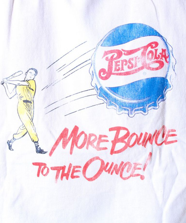 GLOSTER「【PEPSI×DISCUS ATHLETIC】コラボ プリント 半袖 クルーネックTシャツ」|Tシャツ・カットソー|