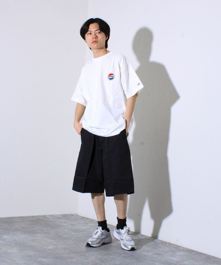 GLOSTER「【PEPSI×DISCUS ATHLETIC】コラボ プリント 半袖 クルーネックTシャツ」|Tシャツ・カットソー|