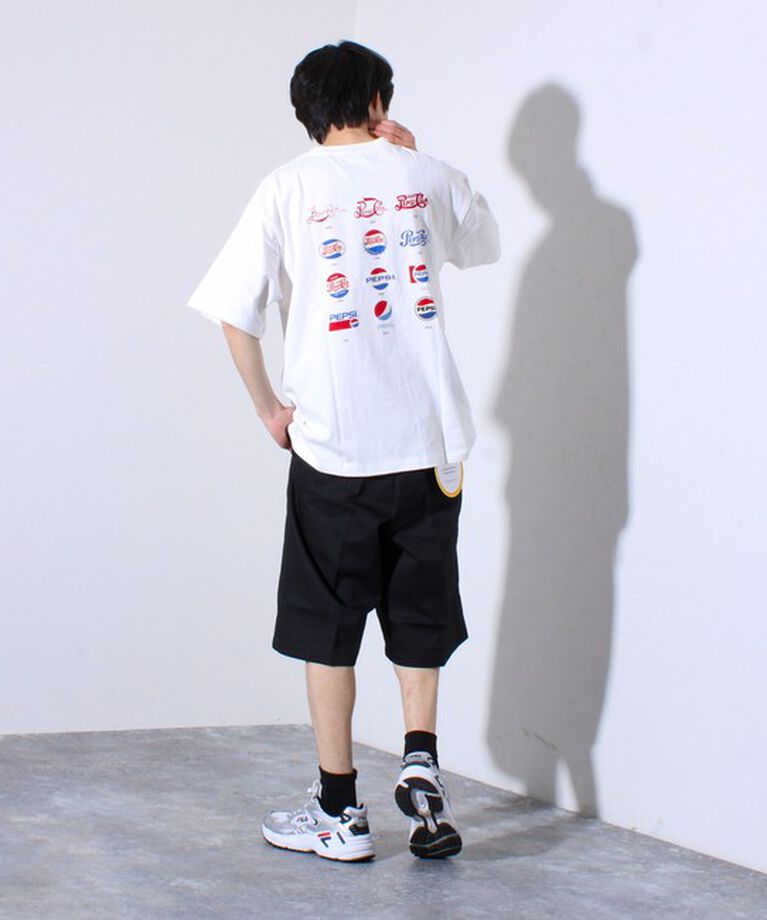 GLOSTER「【PEPSI×DISCUS ATHLETIC】コラボ プリント 半袖 クルーネックTシャツ」|Tシャツ・カットソー|