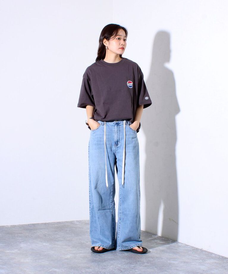GLOSTER「【PEPSI×DISCUS ATHLETIC】コラボ プリント 半袖 クルーネックTシャツ」|Tシャツ・カットソー|
