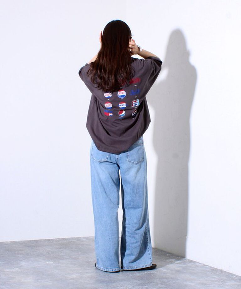 GLOSTER「【PEPSI×DISCUS ATHLETIC】コラボ プリント 半袖 クルーネックTシャツ」|Tシャツ・カットソー|