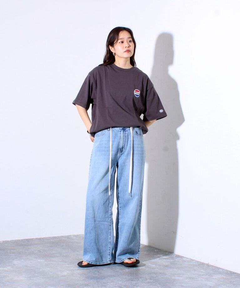 GLOSTER「【PEPSI×DISCUS ATHLETIC】コラボ プリント 半袖 クルーネックTシャツ」|Tシャツ・カットソー|