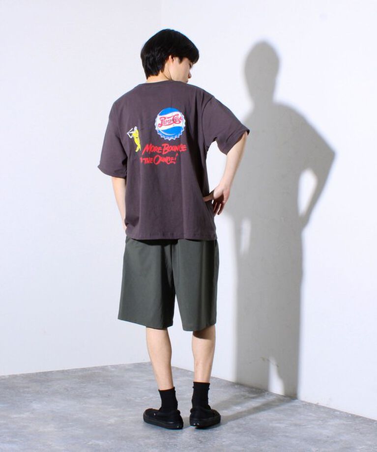 GLOSTER「【PEPSI×DISCUS ATHLETIC】コラボ プリント 半袖 クルーネックTシャツ」|Tシャツ・カットソー|