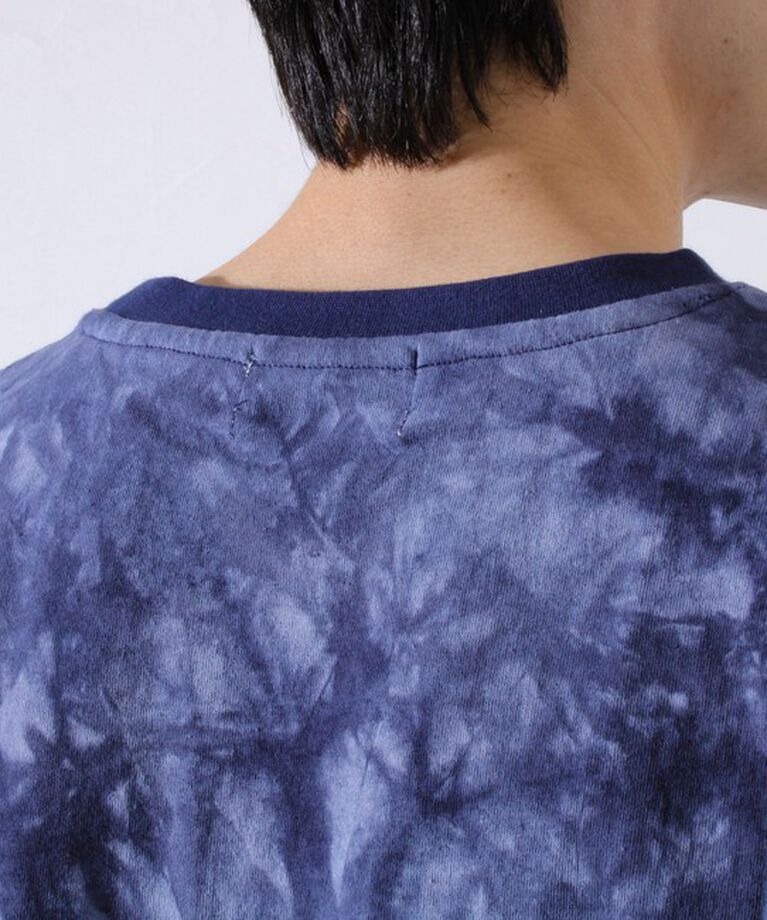 GLOSTER「【GLOSTER/グロスター】タイダイ染め 天竺 クルーネック ショートスリーブTシャツ」|Tシャツ・カットソー|