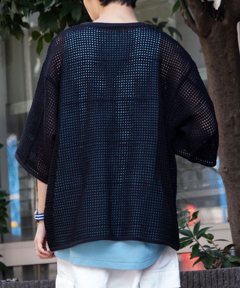 GLOSTER「【ARMY TWILL/アーミーツイル】Cotton Mesh Tee コットンメッシュTシャツ」|Tシャツ・カットソー|