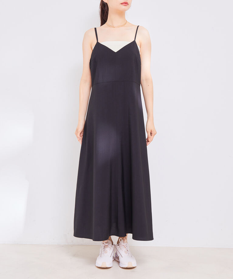 VIS「バックストラップキャミワンピース」|ワンピース|