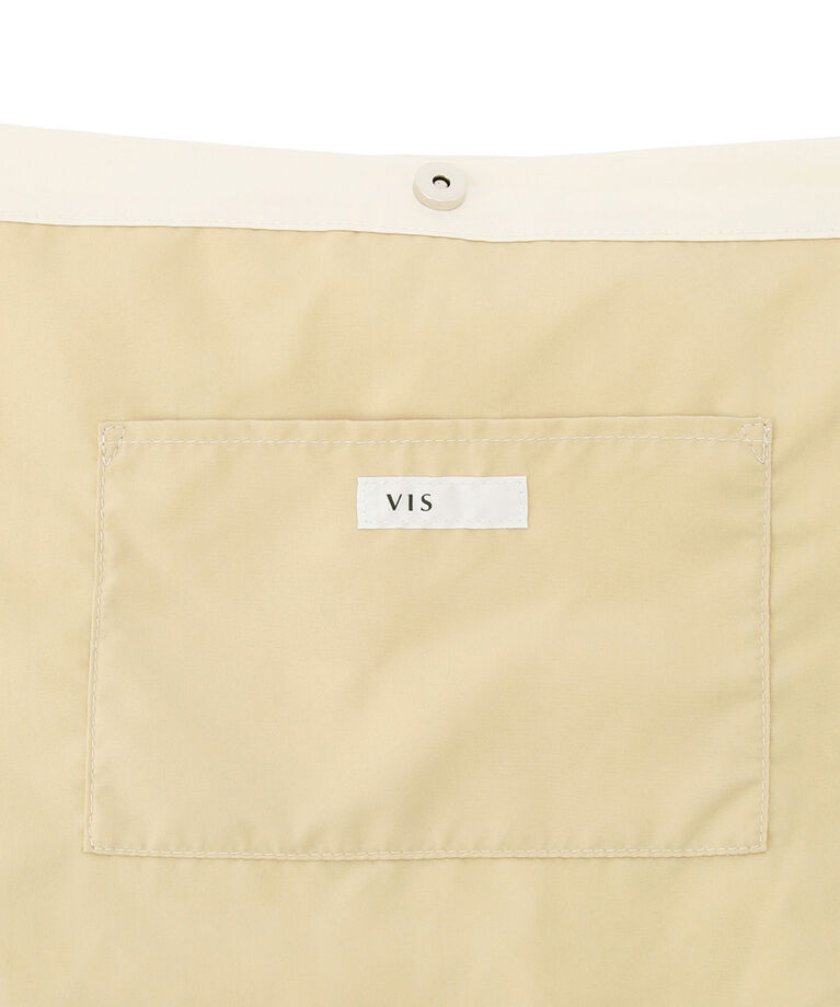 VIS「【雨や水を弾く】クシュクシュハンドルショルダーバッグ【A4対応】」|ショルダー・メッセンジャー|