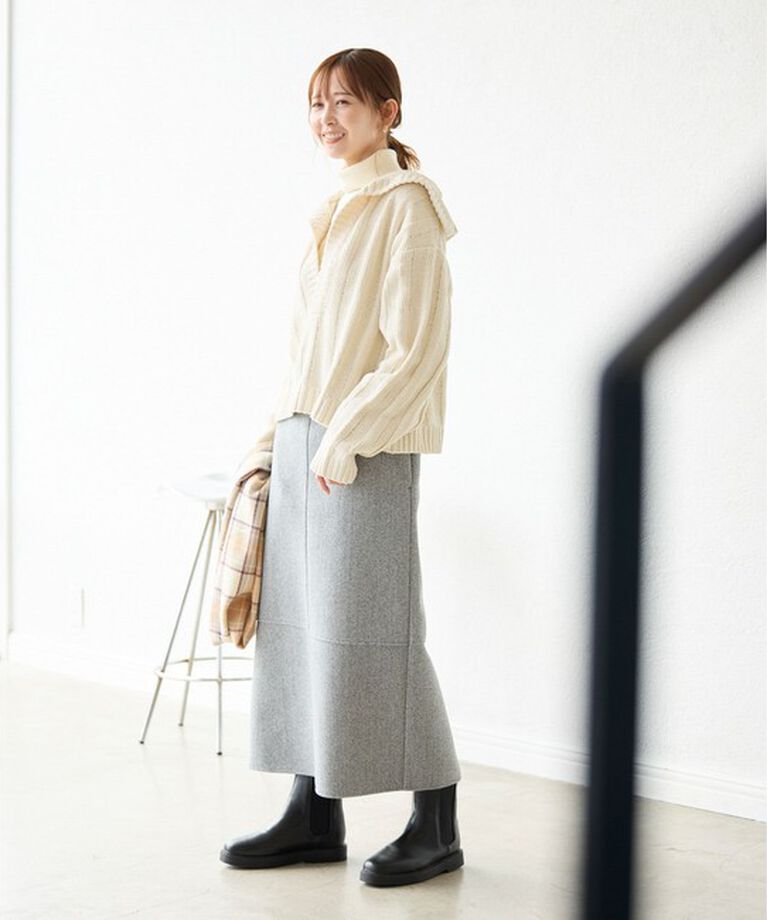 Rope’Picnic「アンジェリーナモールニットスキッパープルオーバー」|ニット・セーター|