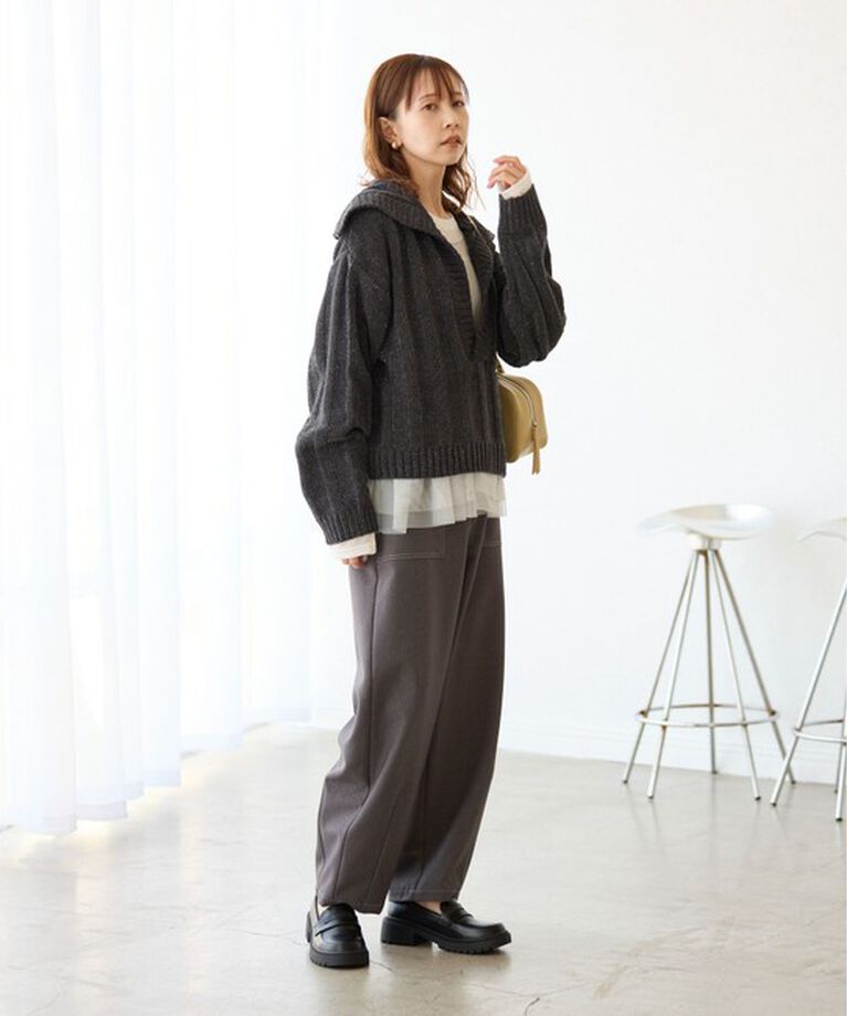 Rope’Picnic「アンジェリーナモールニットスキッパープルオーバー」|ニット・セーター|