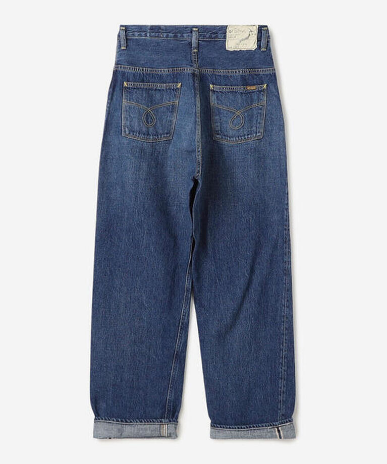  「orSlow | HIGH WAIST SELVEDGE DENIM PANTS USED WOMEN」|デニム|
