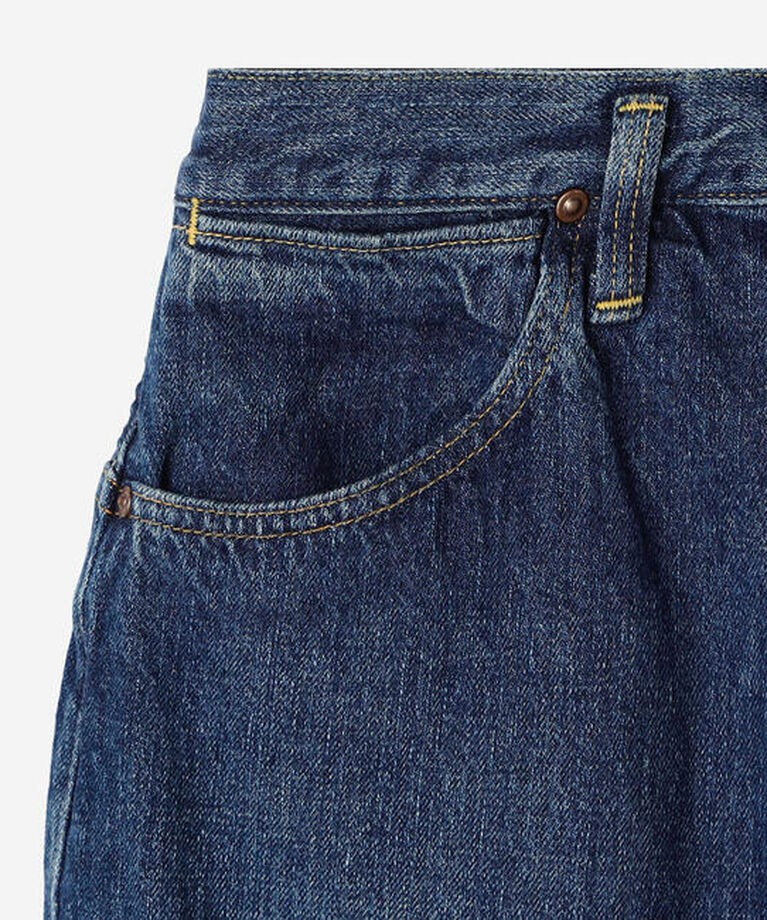  「orSlow | HIGH WAIST SELVEDGE DENIM PANTS USED WOMEN」|デニム|