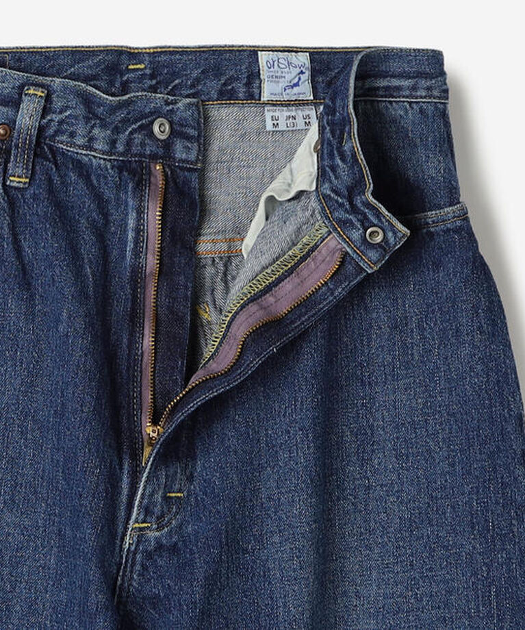  「orSlow | HIGH WAIST SELVEDGE DENIM PANTS USED WOMEN」|デニム|