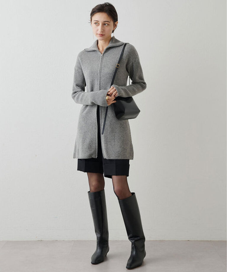 THE PAUSE「【THE PAUSE】ZIPミニワンピース」|ワンピース|