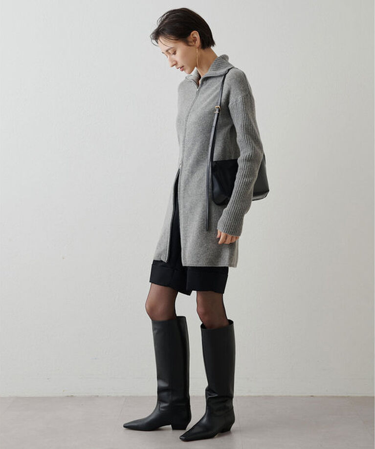 THE PAUSE「【THE PAUSE】ZIPミニワンピース」|ワンピース|