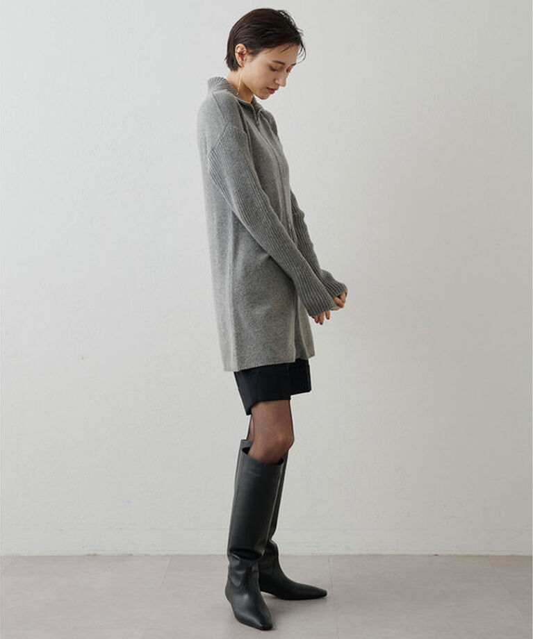 THE PAUSE「【THE PAUSE】ZIPミニワンピース」|ワンピース|
