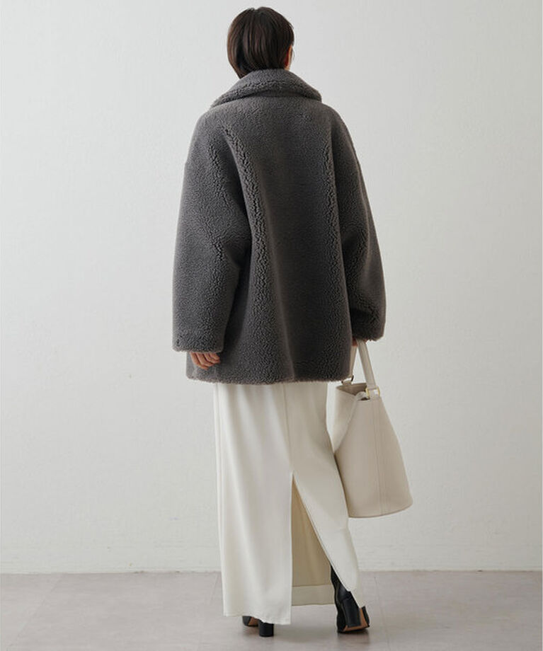 THE PAUSE「【THE PAUSE】ボアダブルコート」|その他|
