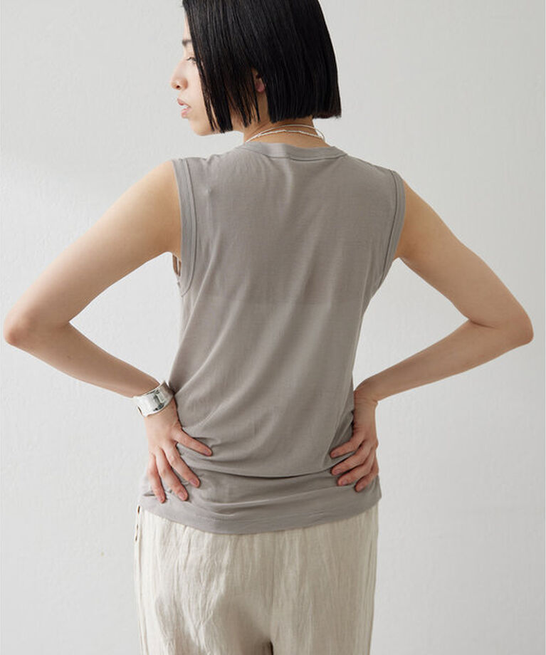  「シアーノースリプルオーバー」|Tシャツ・カットソー|