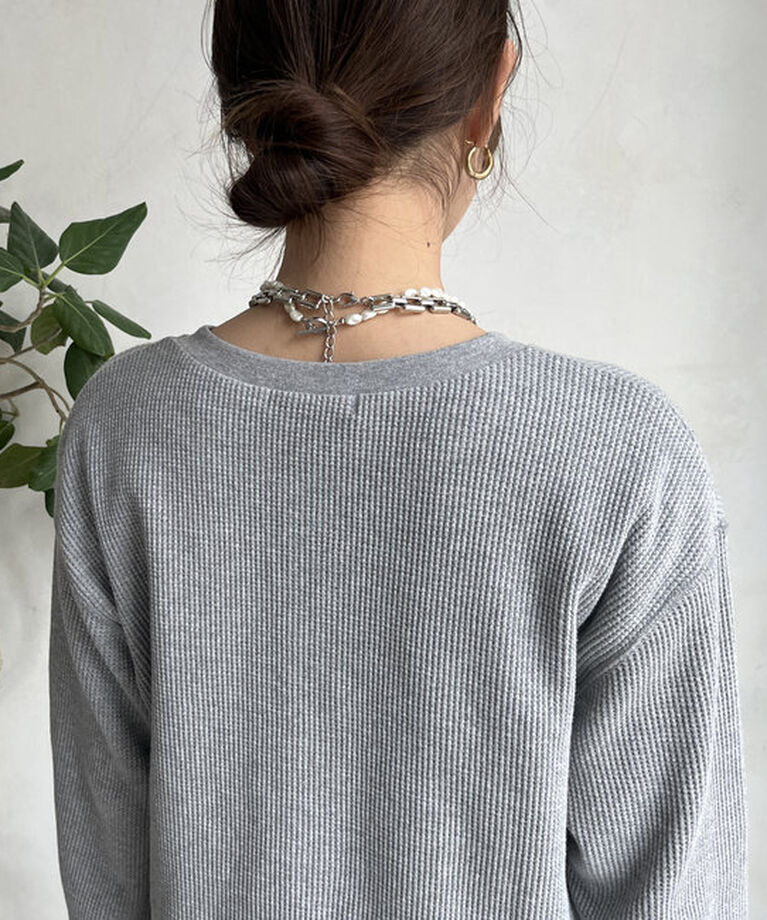  「ワッフルヘンリー」|Tシャツ・カットソー|