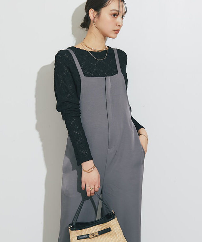  「フラワーレースカットソー」|Tシャツ・カットソー|