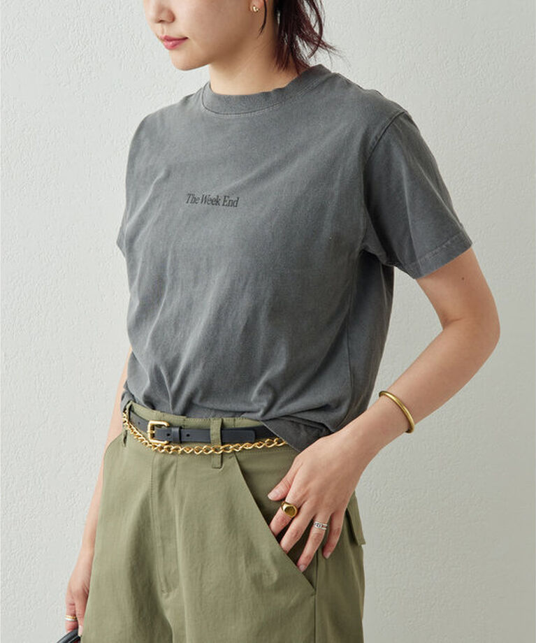  「ピグメントTシャツ」|Tシャツ・カットソー|