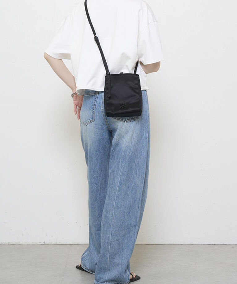  「【長財布がちょうど入る】ナイロンミニショルダーバッグ」|その他|
