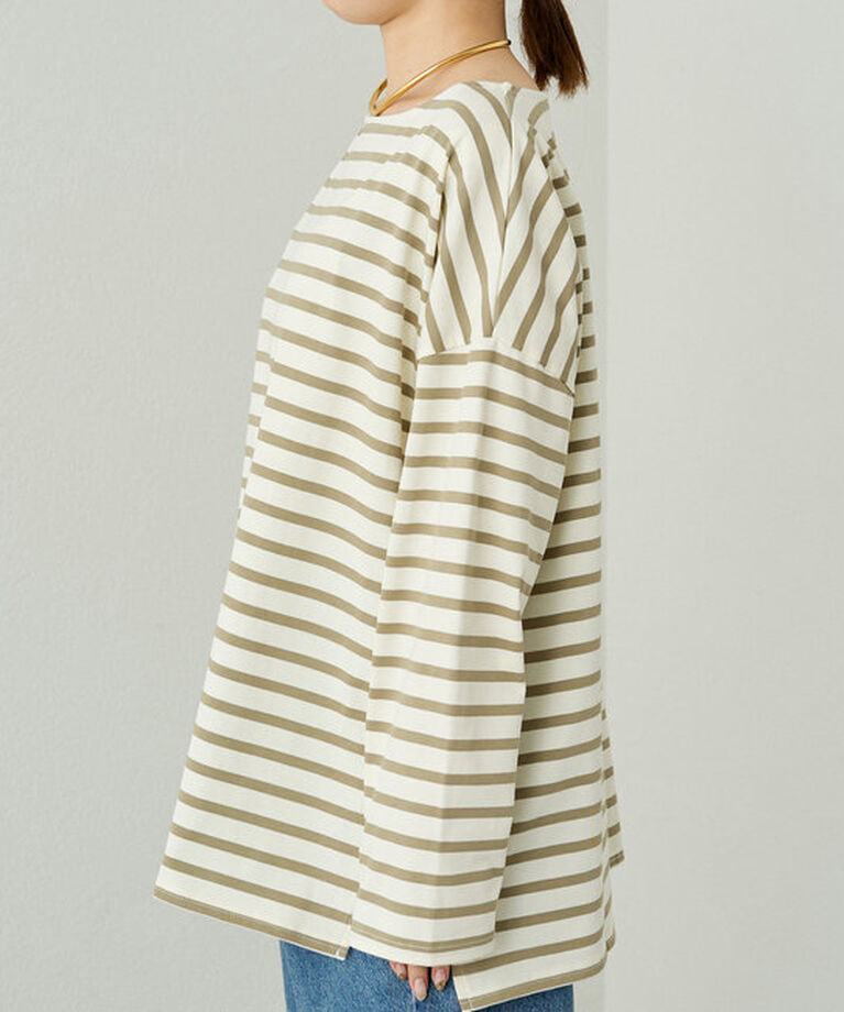  「ボーダーカットソー」|Tシャツ・カットソー|