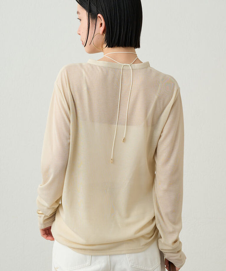  「ヘンリーネックカットソー」|Tシャツ・カットソー|