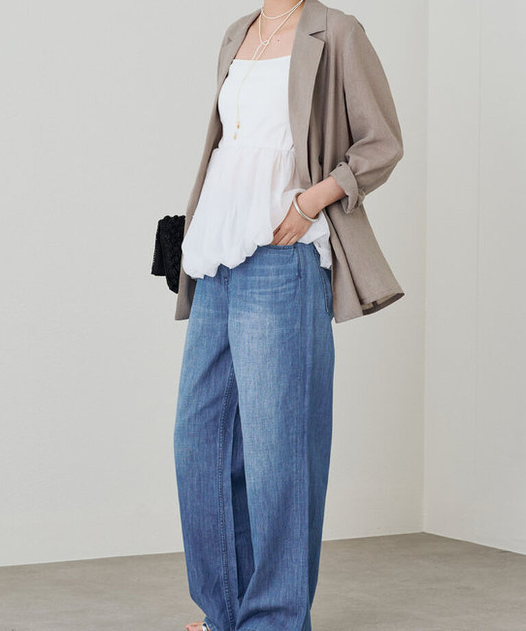  「Healthy denim ストレートデニム」|デニム|