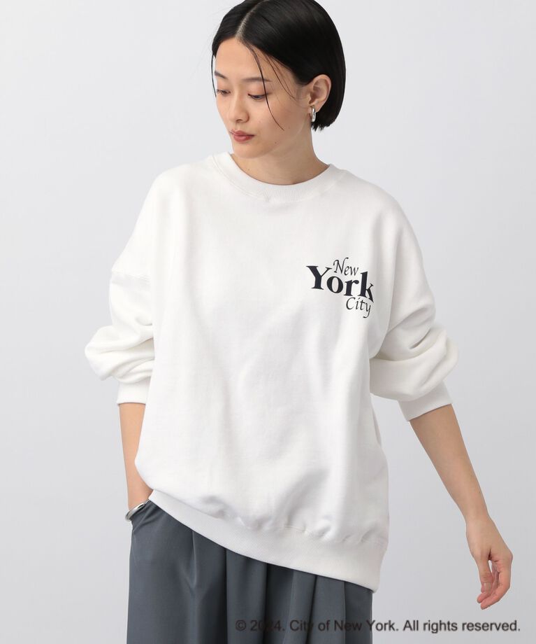 A part by 「【別注】NYCロゴスウェットプルオーバー」|スウェット・ジャージ|オフホワイト
