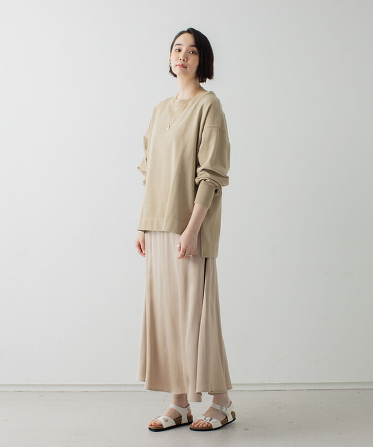 collex「ピグメントダイ裏毛ビックプルオーバー」|Tシャツ・カットソー|