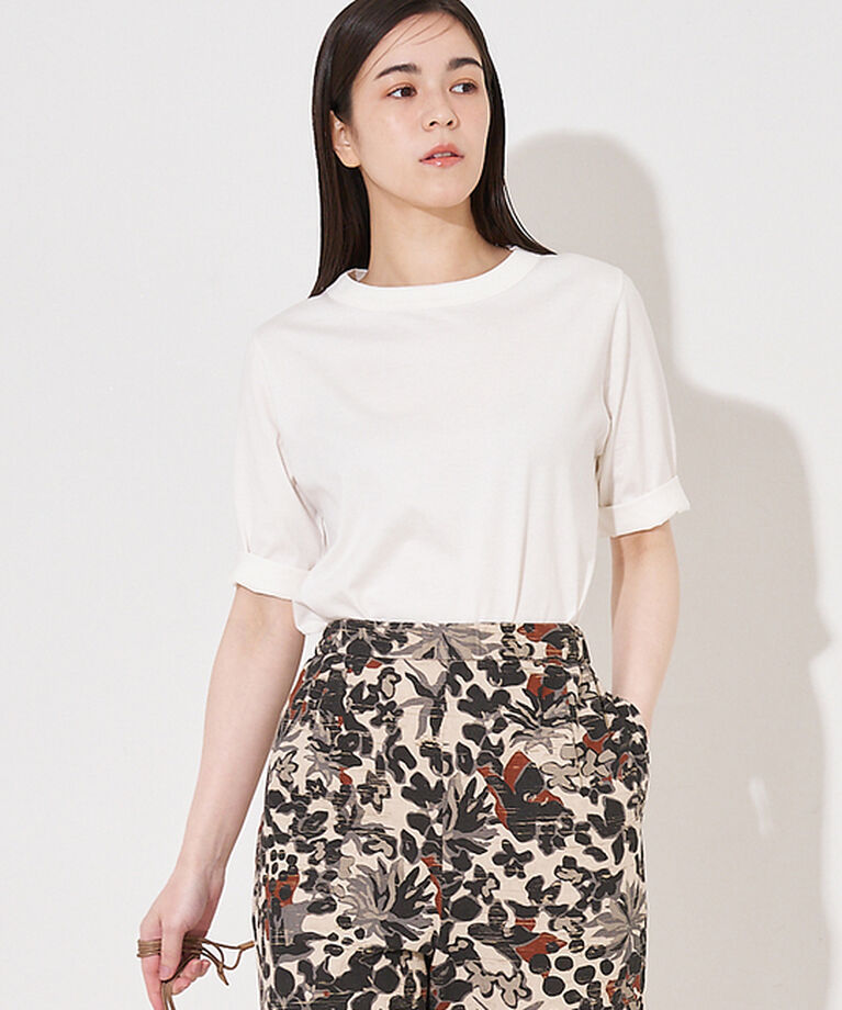 collex「ベーシックコットンTシャツ」|Tシャツ・カットソー|ホワイト