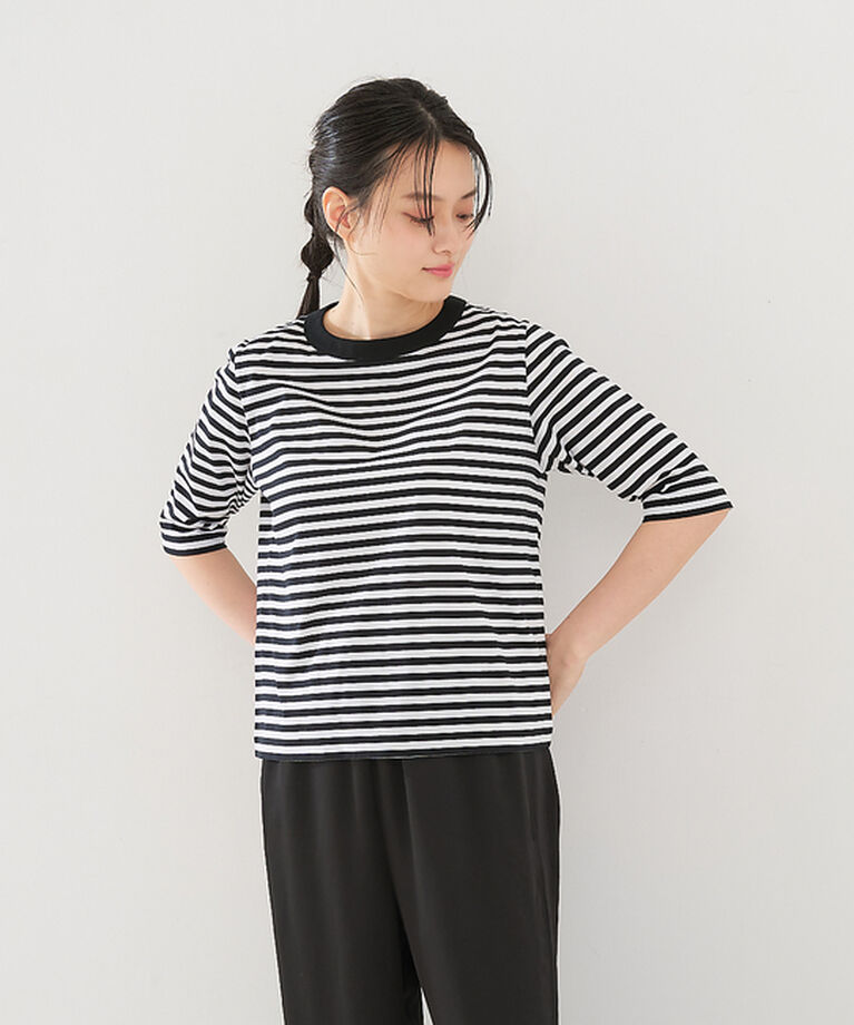 collex「ベーシックコットンTシャツ」|Tシャツ・カットソー|ブラック系その他1