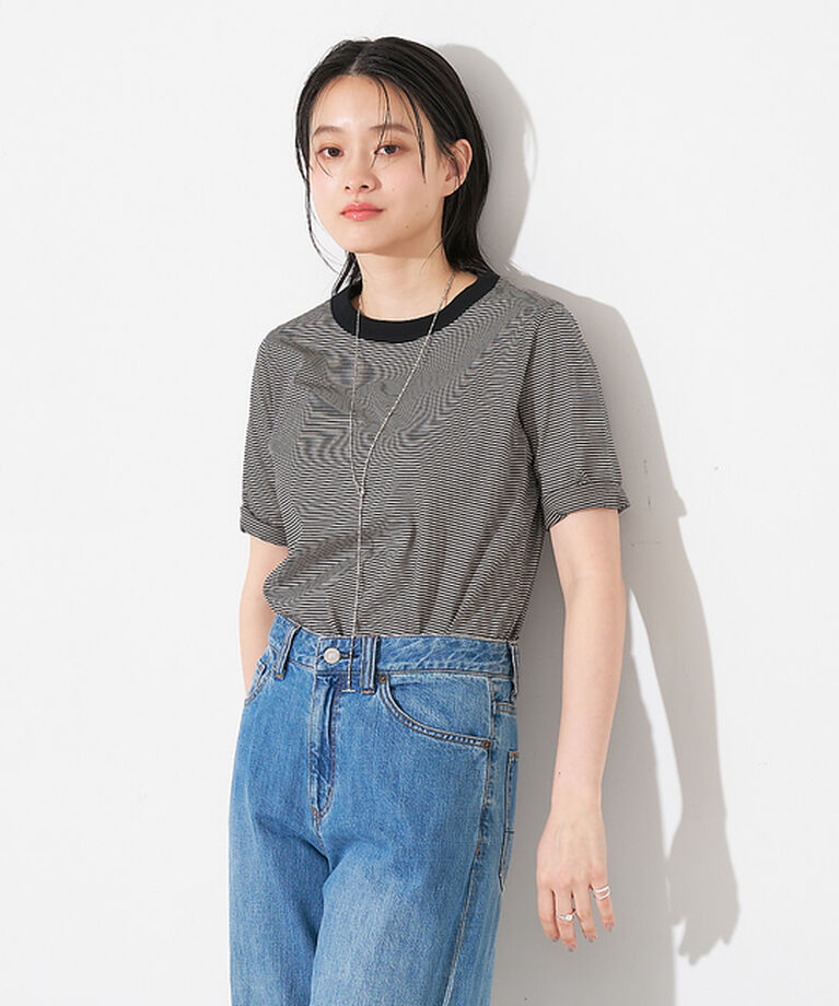 collex「ベーシックコットンTシャツ」|Tシャツ・カットソー|ブラック系その他2