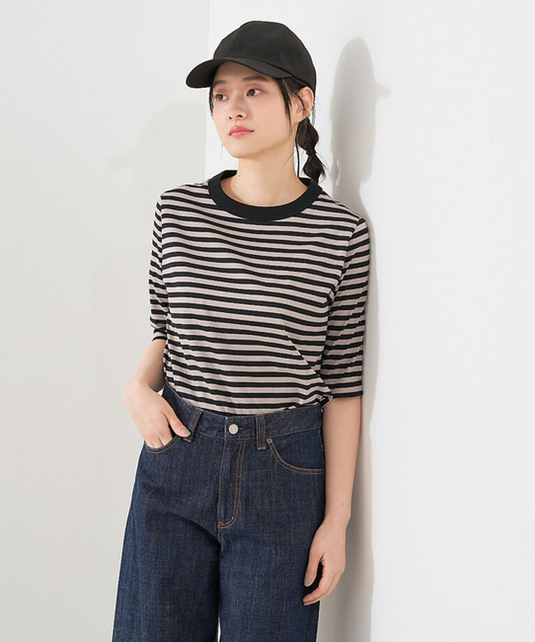 collex「ベーシックコットンTシャツ」|Tシャツ・カットソー|グレー系その他1