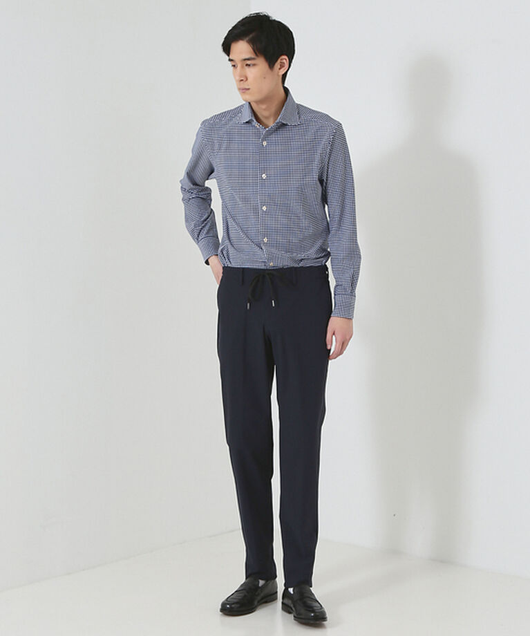 ABAHOUSE「【セットアップ対応/FLEX PANTS】トリコットツイル マルチストレッチ ス」|スラックス|