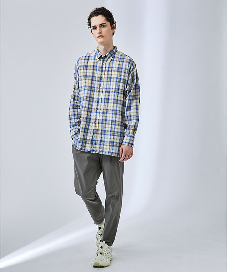 ABAHOUSE「【別注】Individualized shirts / ボタンダウン チェックシ」|シャツ・ブラウス|