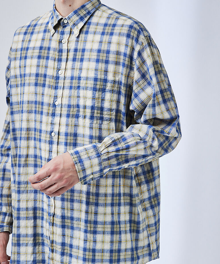 ABAHOUSE「【別注】Individualized shirts / ボタンダウン チェックシ」|シャツ・ブラウス|