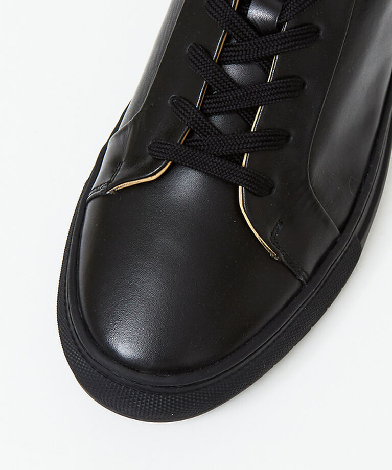 alfredoBANNISTER「【SHOO IN SHOE】究極のベーシック オールレザースニーカー」|スニーカー|