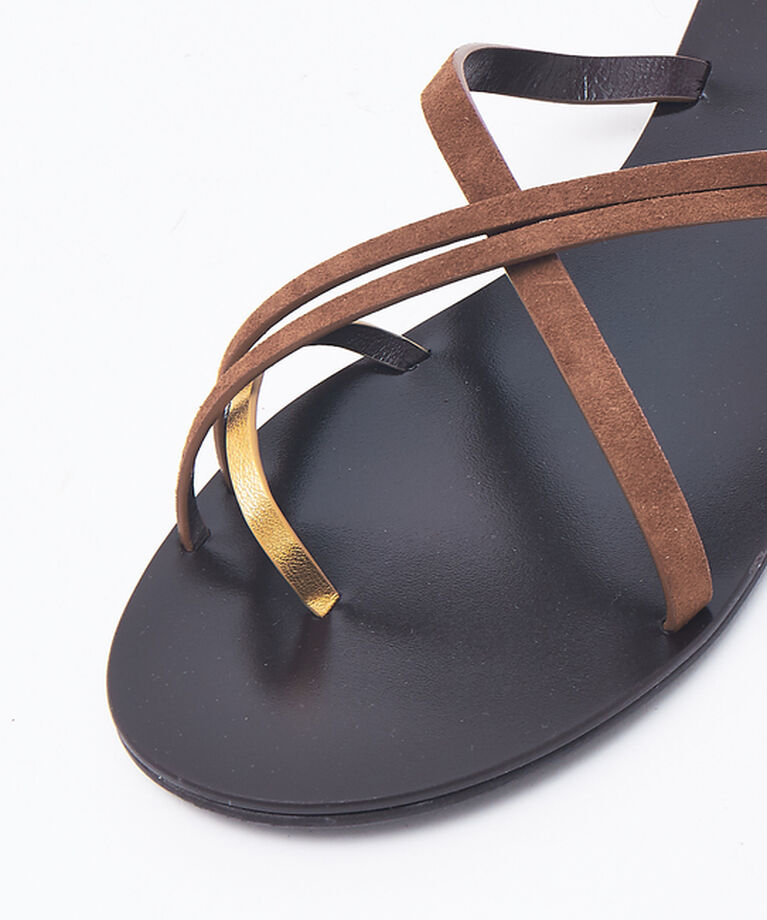 Rouge vif「【LAOCOONTE】Vera Suede サンダル」|サンダル|